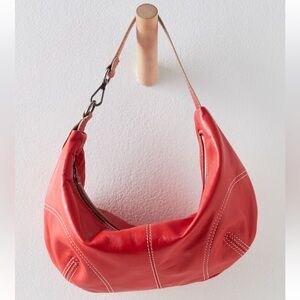 Free People Real World Clutch in Red Light